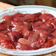 写真：鶏レバー4