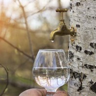 白樺の樹液の写真 5
