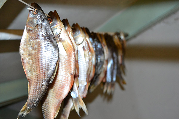 魚の干し方
