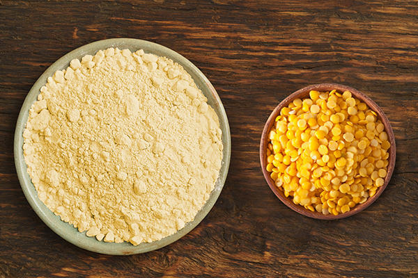 エンドウ豆の粉の作り方