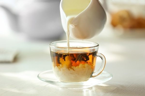ミルク入り紅茶のレシピ