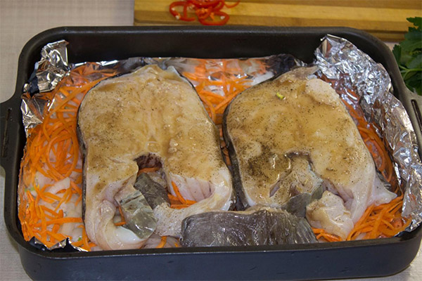 ナマズのオーブン料理の作り方