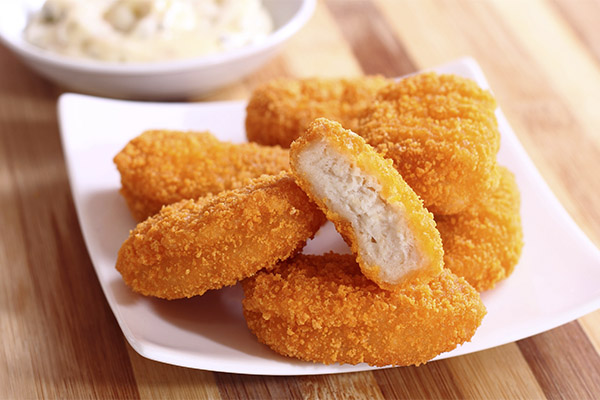 ナゲットをフライヤーで焼く方法