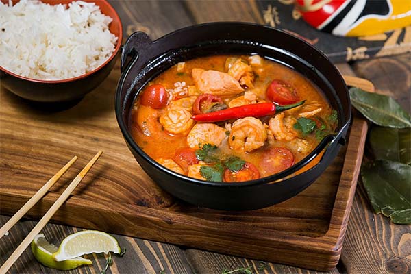 トムヤムクンの炊き込みご飯の作り方