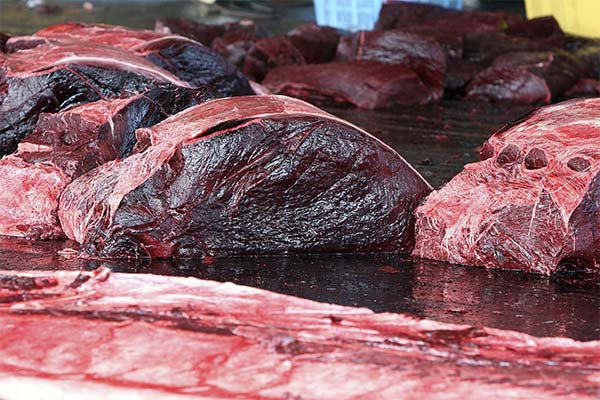 牛肉の腐敗の兆候