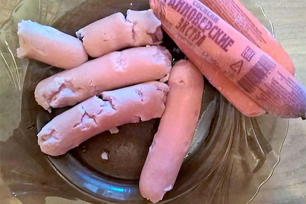 ソーセージやウィンナーの腐敗の兆候