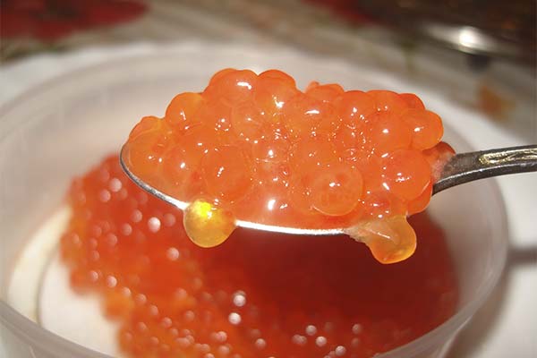 シロザケキャビアの有用な特性