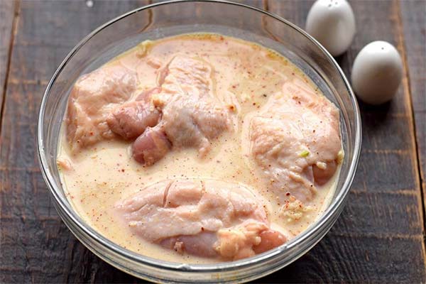 チキンのケフィア焼き