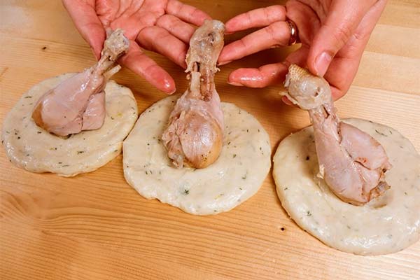 鶏むね肉のポテト生地煮
