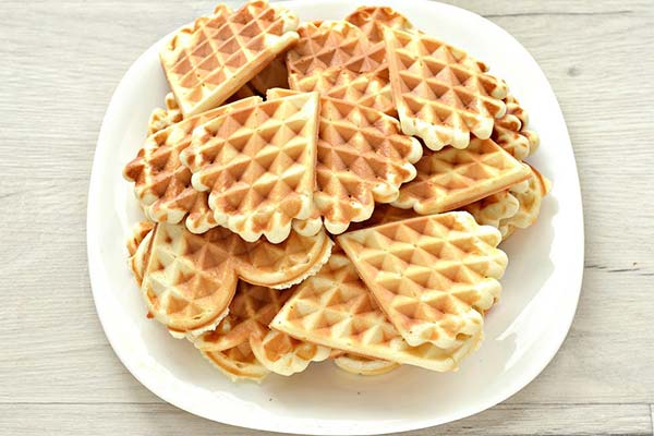 ケーキワッフル