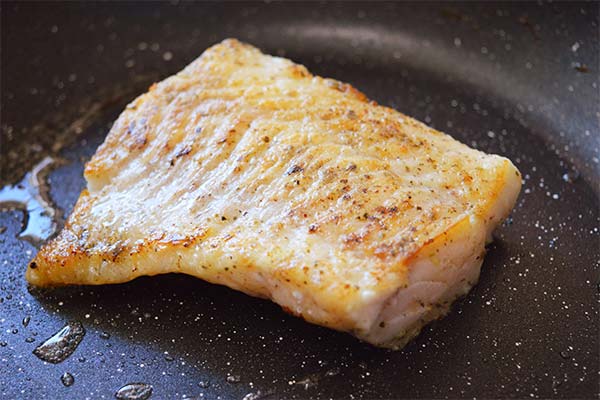 ほっけのフィレ肉のグリル